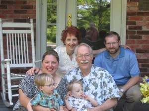Kathleen and Steve Paterka with their family